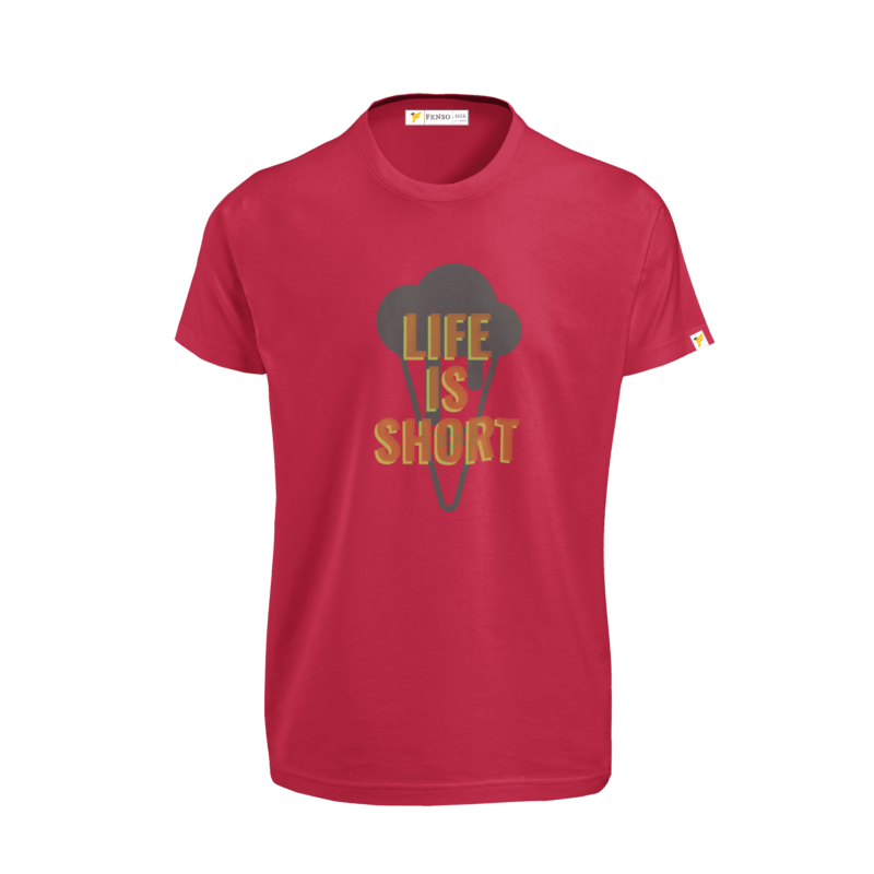 life-is-short-maroon