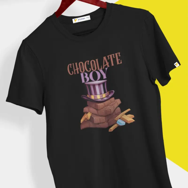 Chocolate boy Midnight Marvel T-shirt