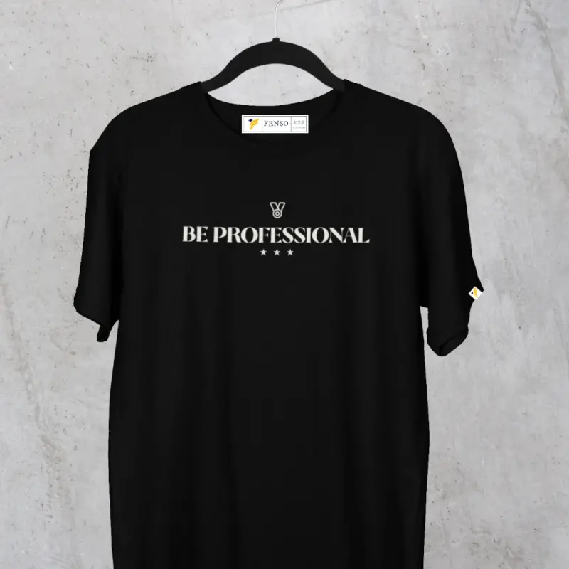 Be Professional Half Sleeve T-shirt for Men