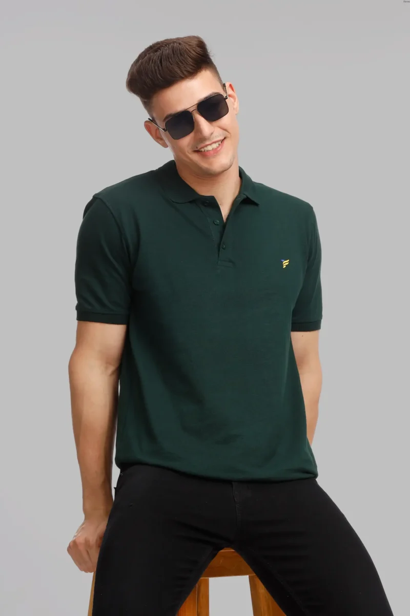 Bot Green Polo T-Shirt