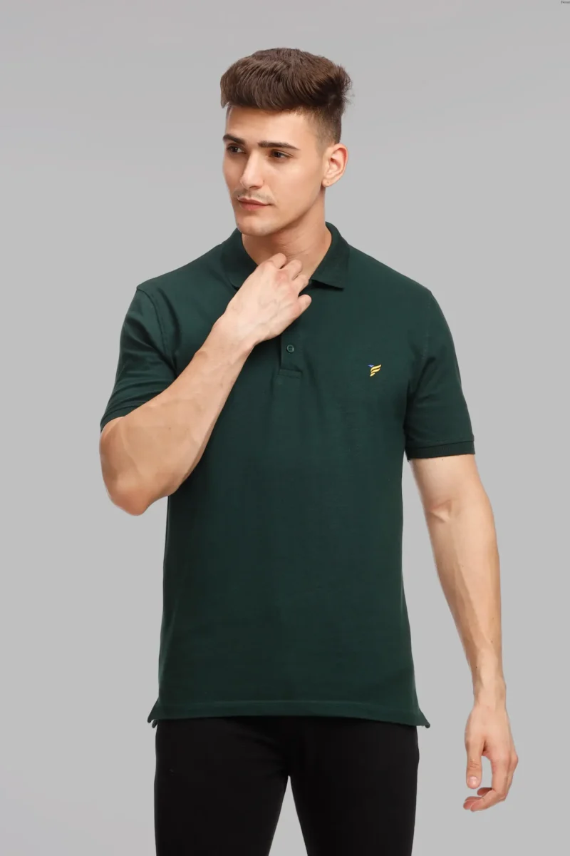 Bot Green Polo T-Shirt