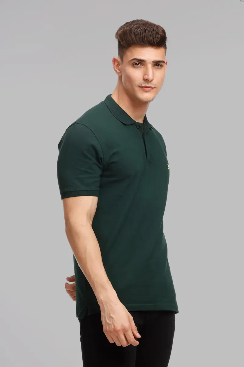 Bot Green Polo T-Shirt