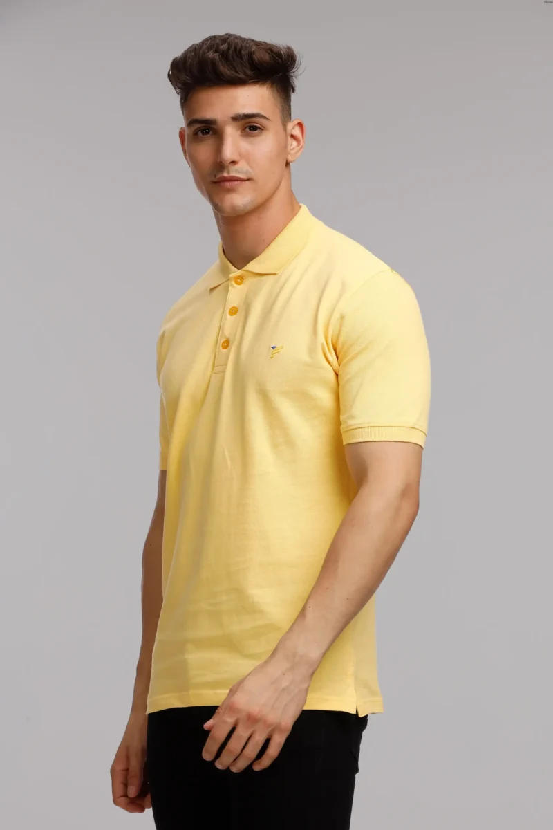 Lemon Yellow Polo Tshirt