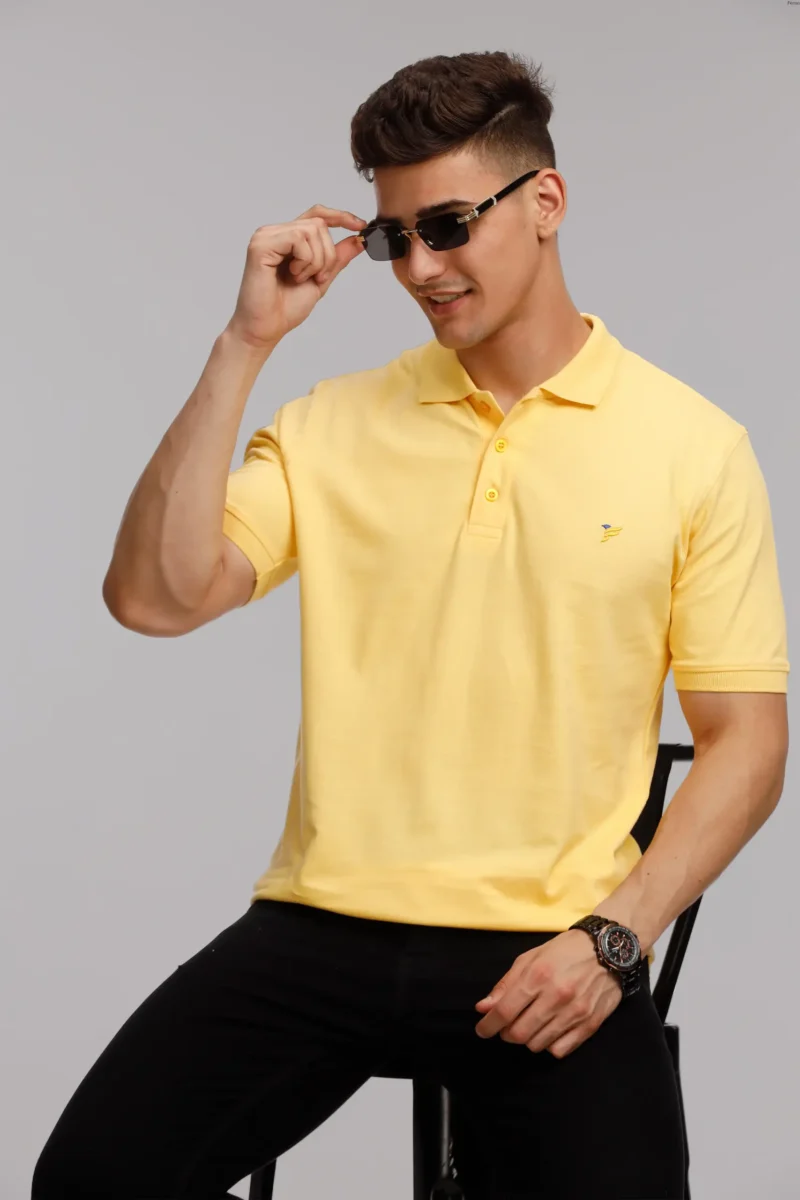 Zesty Lemon Polo T-Shirt