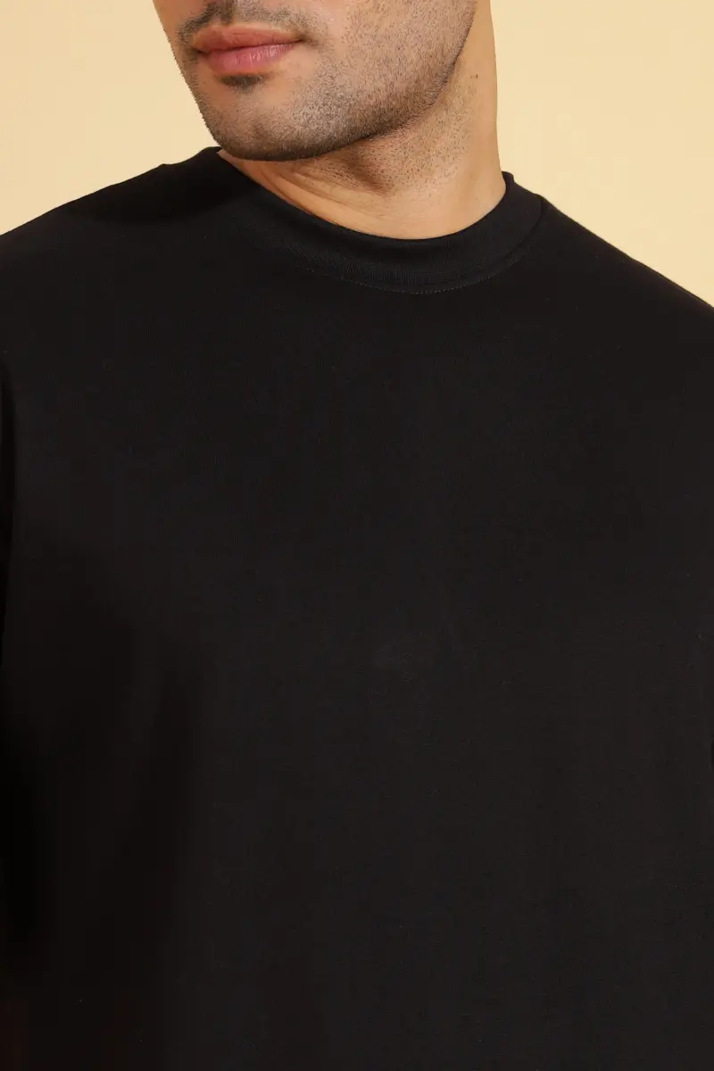 Black Oversize T-Shirt for Men