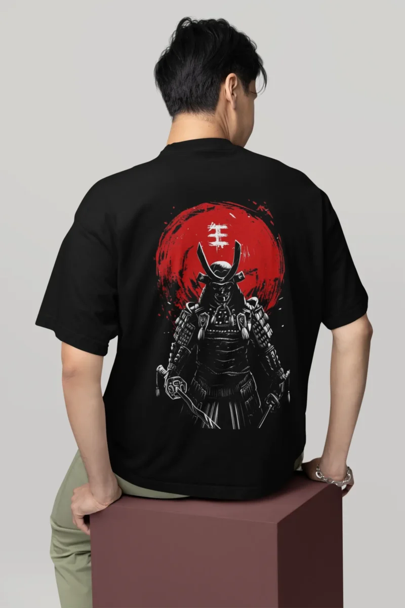 Anime Fighter Oversized T-shirt for Men