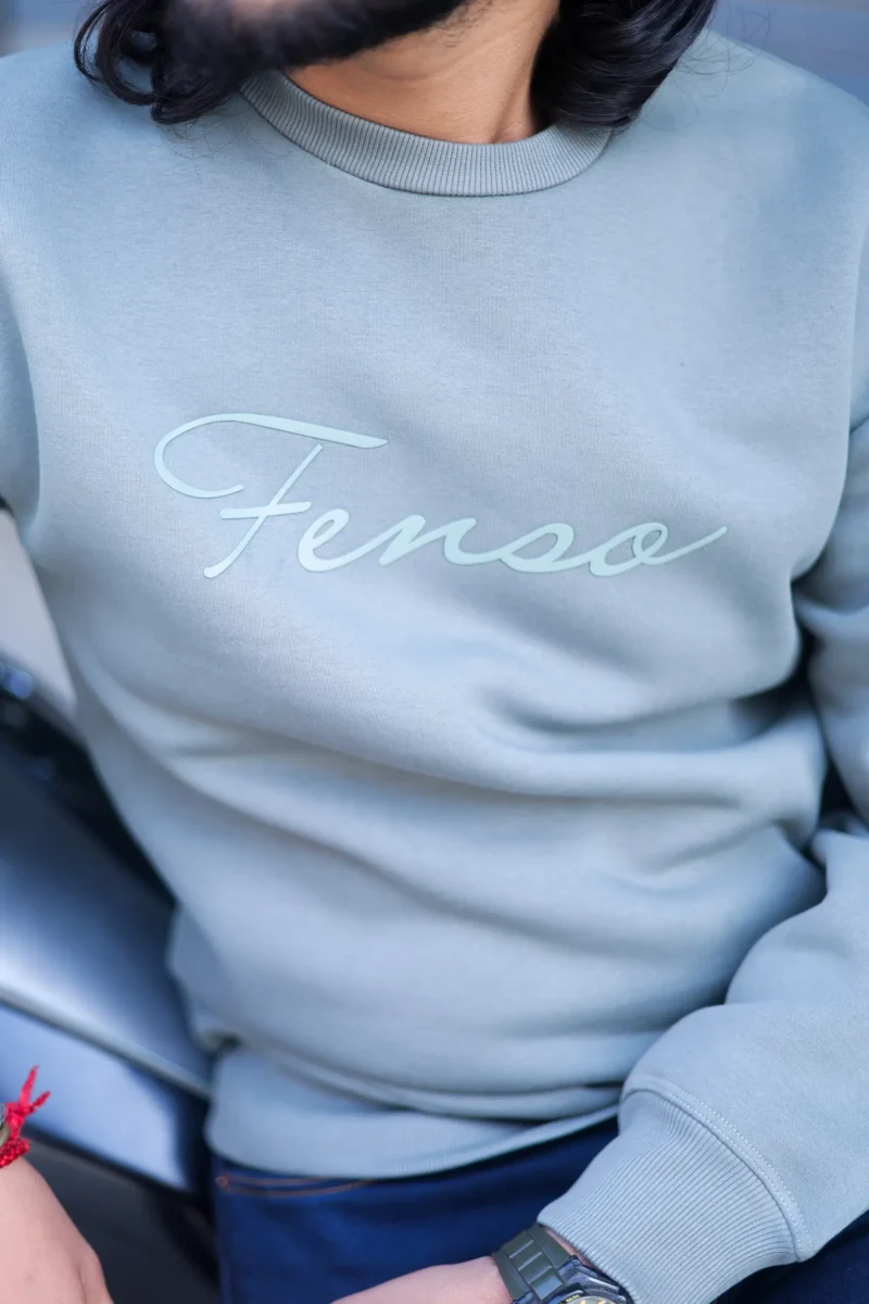 Fenso Olive Sweatshirts - Image 2