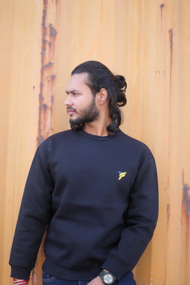 Classic Black Sweatshirts - Image 3