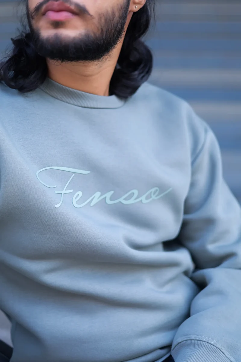 Fenso Olive Sweatshirts - Image 3